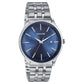 Sonata Wedding Edit Quartz Analog with Date Blue Dial Stainless Steel Strap Watch For Men 77166sm01