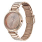 Sonata Play Rose Gold Dial Women Watch With Stainless Steel Strap NS8141WM01