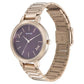 Sonata Play Purple Dial Women Watch With Stainless Steel Strap ns8141wm02 / 8141wm02