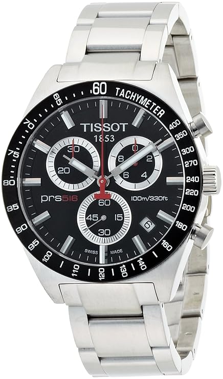 Tissot Analog Black Dial Men's Watch - T0444172105100