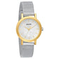 Sonata Linnea Silver Dial Women Watch With Stainless Steel Strap 8174bm01