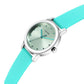 Sonata Splash Green Dial Women Watch With Plastic Strap ns8178sp01 / 8178sp01