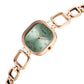 Sonata Wedding Quartz Analog Green Dial Metal Strap Watch for Women ns8186wm02 / 8186wm02