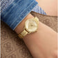 GUESS TRI BELLINI Ladies Gold Tone Analog Watch GW0914L2