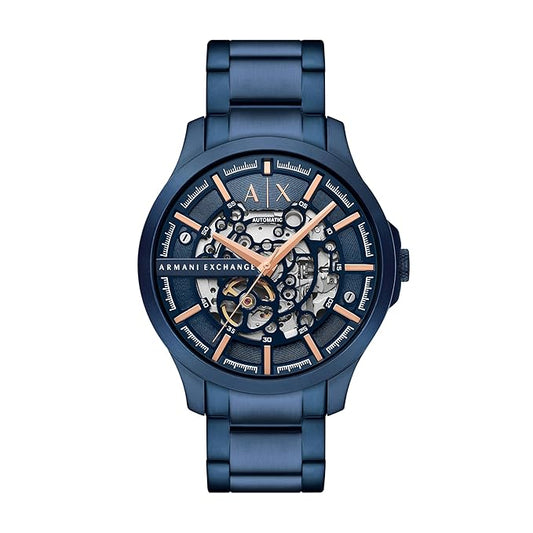 Armani Exchange Stainless Steel Analog Blue Dial Men's Watch-AX2457