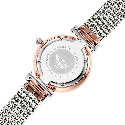 Emporio Armani Stainless Steel Analog Mother of Pearl Dial Women Watch  AR2067