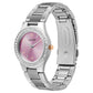 Sonata Blush It Up Pink Dial Women Watch With Stainless Steel Strap NR87034KM03 / 87034KM03