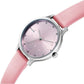 Sonata Blush Quartz Analog Pink dial Leather Strap Watch for Women 87050sl03