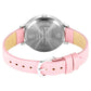 Sonata Blush Quartz Analog Pink dial Leather Strap Watch for Women 87050sl03