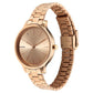 Sonata Blush Quartz Analog Rose Gold dial Stainless Steel Strap Watch for Women 87050wm08