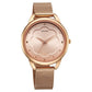 Sonata Wedding Quartz Analog Rose Gold Dial Stainless Steel Strap Watch for Women ns87051wm02 / 87051wm02