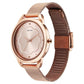 Sonata Wedding Quartz Analog Rose Gold Dial Stainless Steel Strap Watch for Women ns87051wm02 / 87051wm02