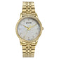 Sonata Glam Gold Quartz Analog Off White Dial Stainless Steel Strap Watch For Women 87062ym02w