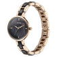 Sonata Quartz Analog Multicoloured Dial Two Toned Stainless Steel Strap Watch For Women 87064kd01