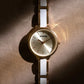 Sonata Quartz Analog Silver Dial Two Toned Stainless Steel Strap Watch For Women 87065kd02