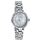 Sonata Wedding Quartz Analog Off White Dial Stainless Steel Strap Watch For Women 87077sm01