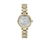 Sonata Wedding Quartz Analog Off White Dial Stainless Steel Strap Watch For Women 87077ym01