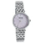 Sonata Wedding Edit Quartz Analog Pink Dial Stainless Steel Strap Watch For Women 87082sm01