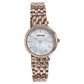 Sonata Wedding Edit Quartz Analog Off White Dial Stainless Steel Strap Watch For Women 87082wm01