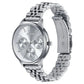 Sonata Wedding Edit Quartz Multifunction Silver Dial Stainless Steel Strap Watch For Women 87085sm01