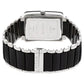 Titan Black Dial Two Toned Steel & Ceramic Strap Watch NL90013SD02 (DE138)