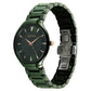 Titan Regalia Ceramics Quartz Analog Green Dial Green Color Ceramic Strap Watch For Men 90014kc03