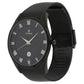 Titan Quartz Analog with Date Black Dial Stainless Steel Strap Watch for Men NN90054NM01 / 90054NM01