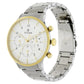 Titan White Dial Quartz Multifunction Stainless Steel Strap watch for Men NS90102BM01 / 90102BM01