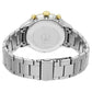 Titan White Dial Quartz Multifunction Stainless Steel Strap watch for Men NS90102BM01 / 90102BM01