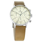 Titan On Trend White Dial Quartz Multifunction Leather Strap watch for Men NS90102SL02 / 90102SL02