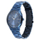 Titan Classique Slimline Blue Dial Quartz Analog with Date Stainless Steel Strap watch for Men NS90142QM01 / 90142QM01