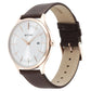 Titan Classique Slimline Silver Dial Analog with Date Leather Strap watch for Men ns90142wl01 / 90142wl01