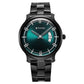 Titan Classic Distincta Green Dial Analog with Date Stainless Steel Strap Watch for Men NS90170NM01 / 90170NM01