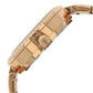 Titan Rose Gold Dial Stainless Steel Strap Watch NN95023WM01