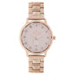 Titan Rose Gold Dial Rose Gold Stainless Steel Strap Watch  NP95037WM01