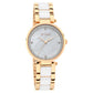 Titan White Mother-of-Pearl Dial Ceramic & Metal Strap Watch NP95061WD04 (DK802)