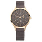 Titan Workwear Watch with Brown Dial & Metal Strap NP95067KM01