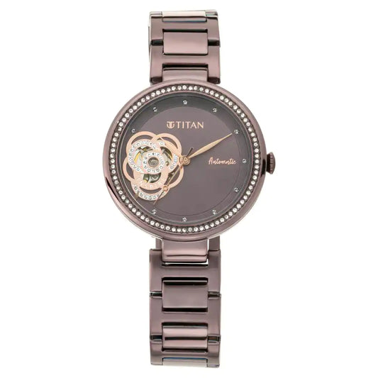 Titan Inspire with Prune Dial Automatic Watch NN95112QM01 (DK127)