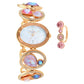 Titan Raga Moments of Joy Mother of Pearl Dial Analog Metal Strap watch for Women 95127WM01F