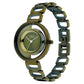 Titan Raga Moments Of Joy Green Dial Women Watch With Metal Strap NS95140QM01  / 95140QM01