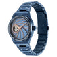 Titan Unending Beauty Automatic Blue Dial Stainless Steel Strap Watch 95177QM01