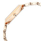 Titan Acetate Mother Of Pearl Quartz Multifunction Hybrid Strap Watch for Women 95187KD03