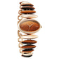 Titan Raga New You Quartz Analog Tiger Eye stone Strap Watch for Women ns95191wm01 / 95191wm01