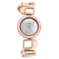 Titan Raga New You Quartz Analog Mother Of Pearl Dial Rose Quartz stone Strap Watch for Women 95196WM01