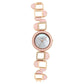 Titan Raga New You Quartz Analog Mother Of Pearl Dial Rose Quartz stone Strap Watch for Women 95196WM01