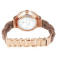 Titan Raga Delight Rose Gold Dial Stainless Steel Strap Watch 95204WM01