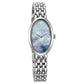 Titan Aura Quartz Analog Mother Of Pearl Dial Stainless Steel Strap Watch for Women 95246SM01