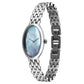 Titan Aura Quartz Analog Mother Of Pearl Dial Stainless Steel Strap Watch for Women 95246SM01