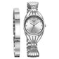 Titan Raga Memoirs Quartz Analog Silver Dial With Silver Metal Strap Watch For Women 95254sm01f