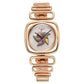 Titan Raga Memoirs Quartz Analog Mother of Pearl Dial With Rose Gold Color Metal Strap Watch For Women 95256wm01